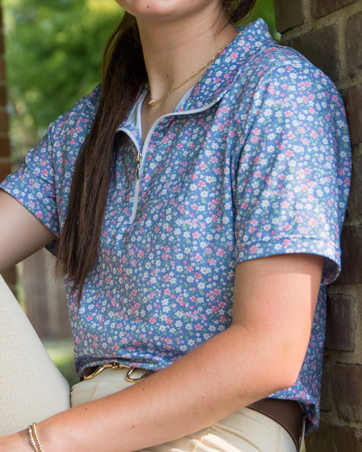 Short Sleeve Base Layer- Blooms